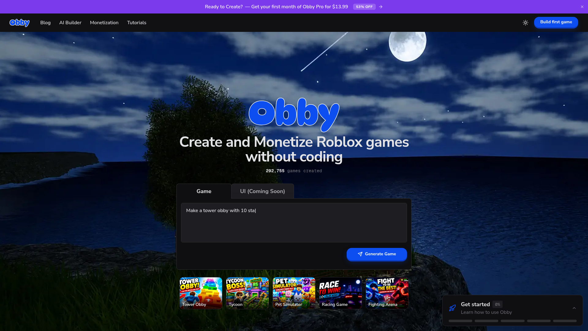 Obby website