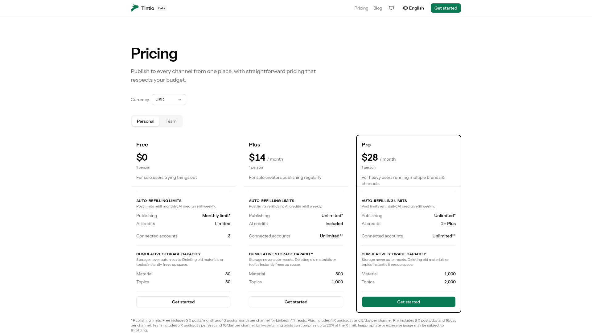 Tintio screenshot 2