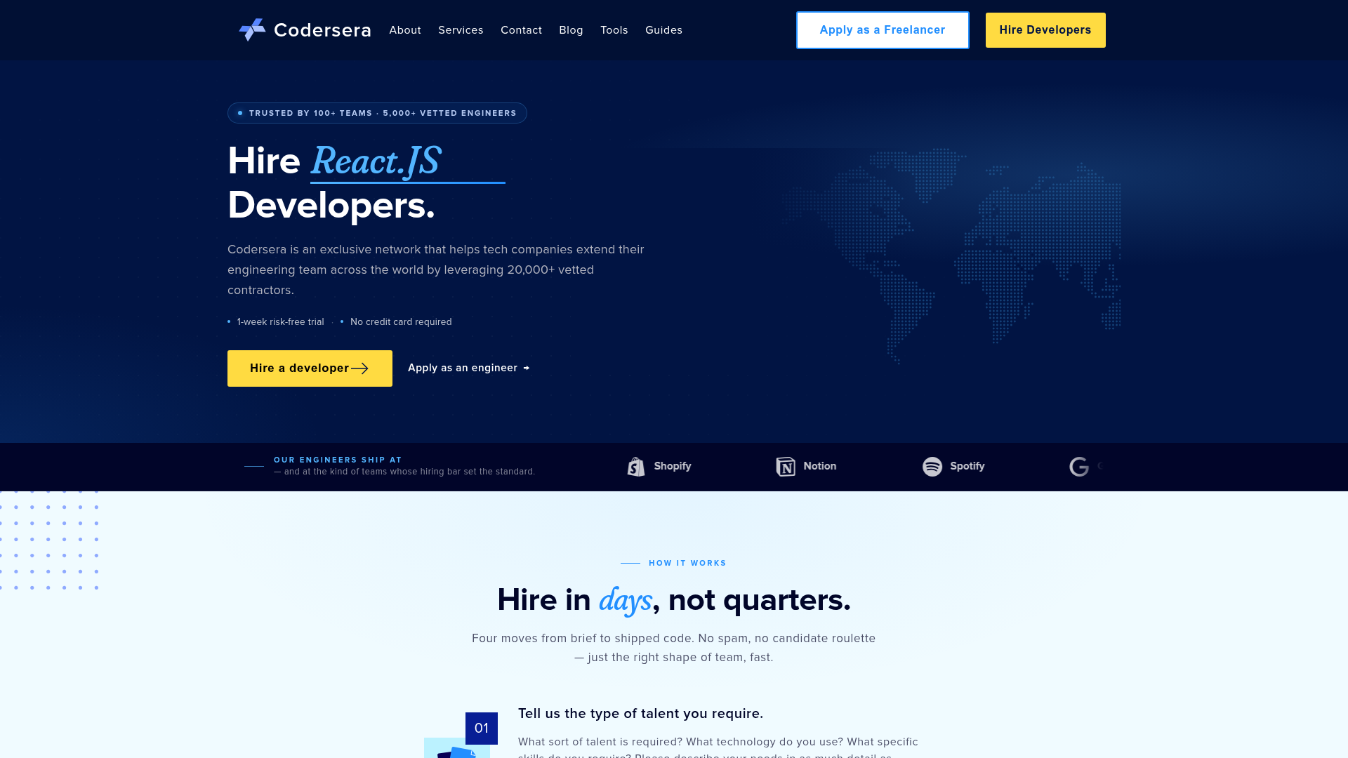 Codersera website