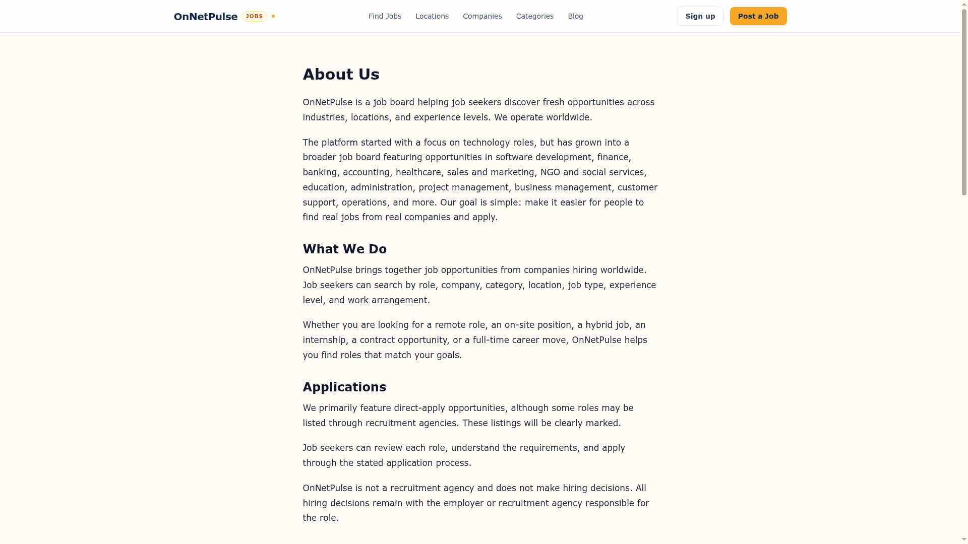 OnNetPulse screenshot 2