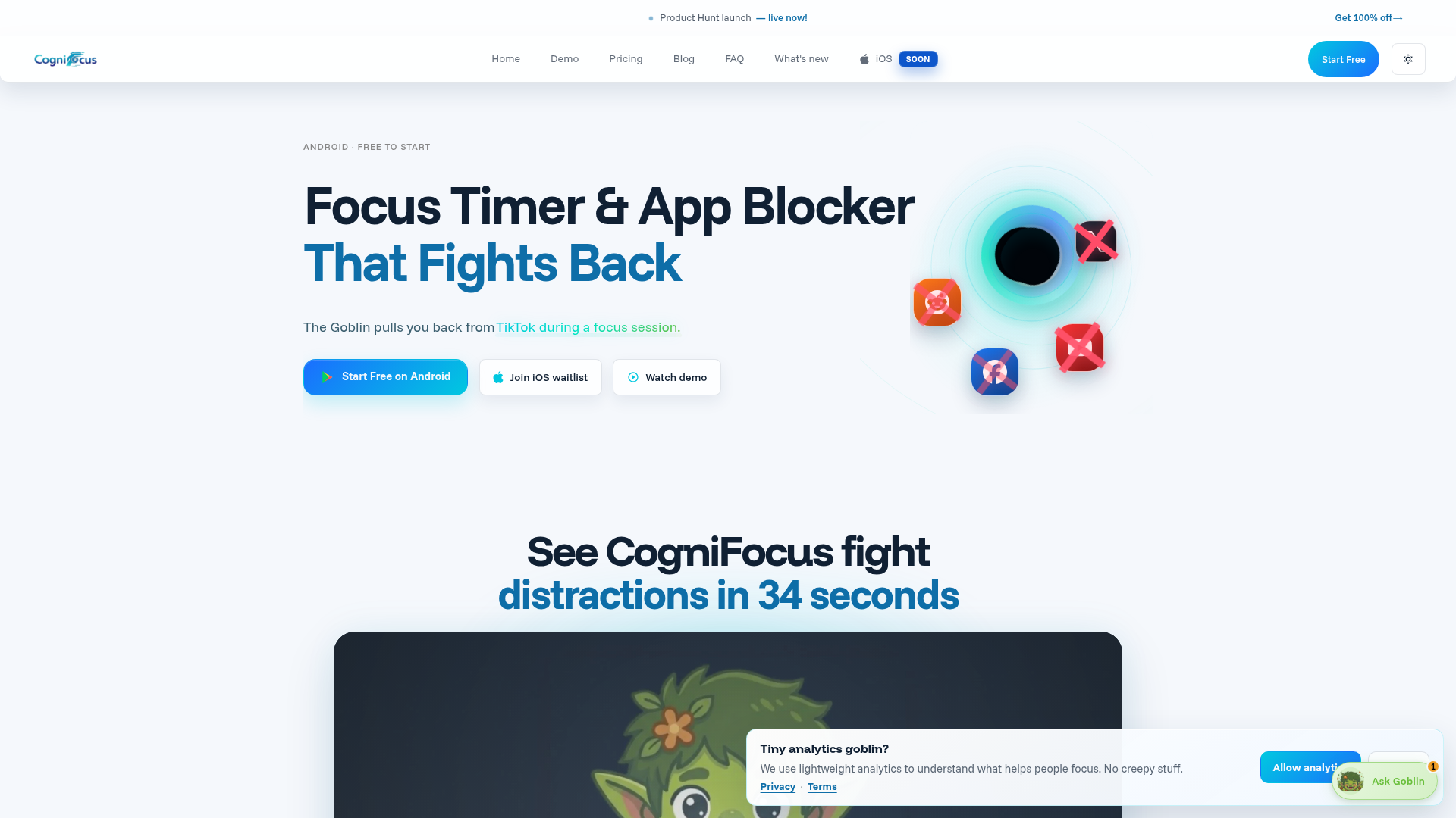 CogniFocus website