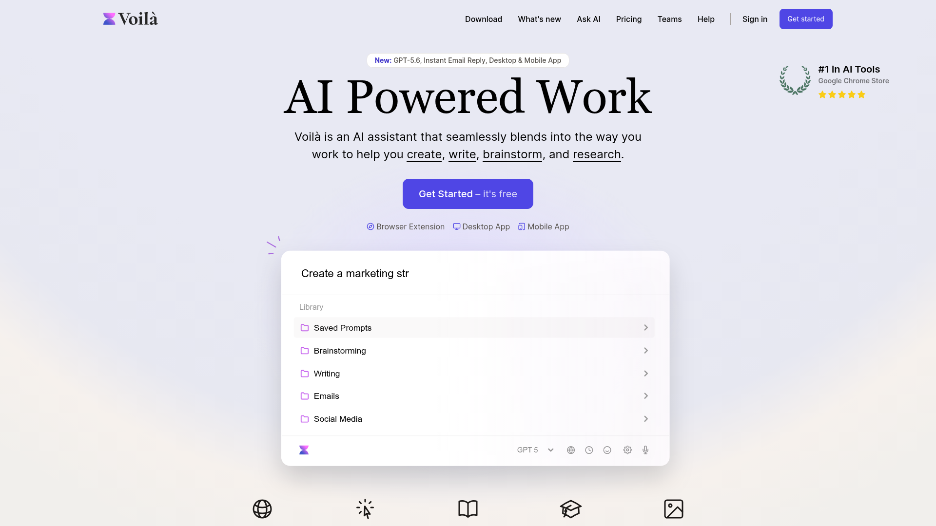 Voilà website