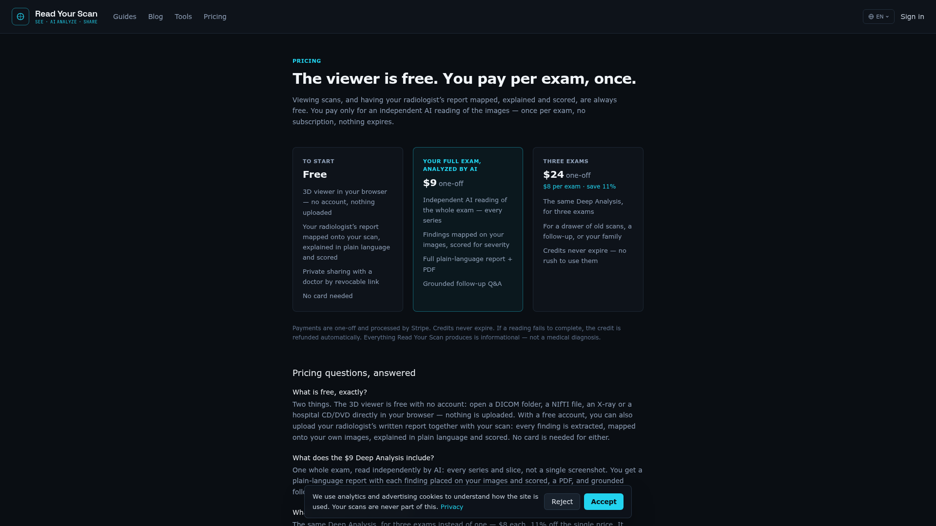 Read Your Scan screenshot 2