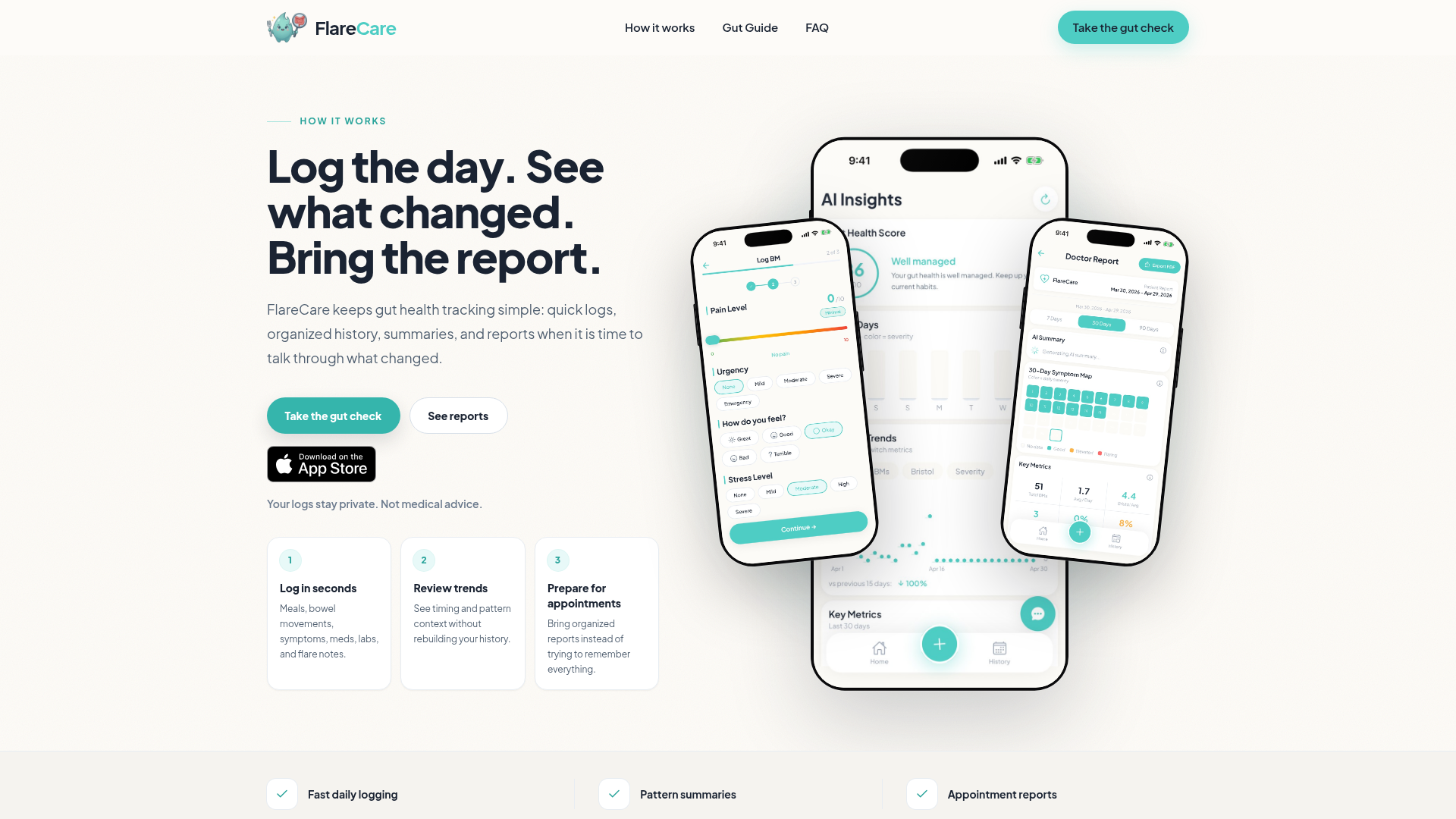 FlareCare screenshot 2
