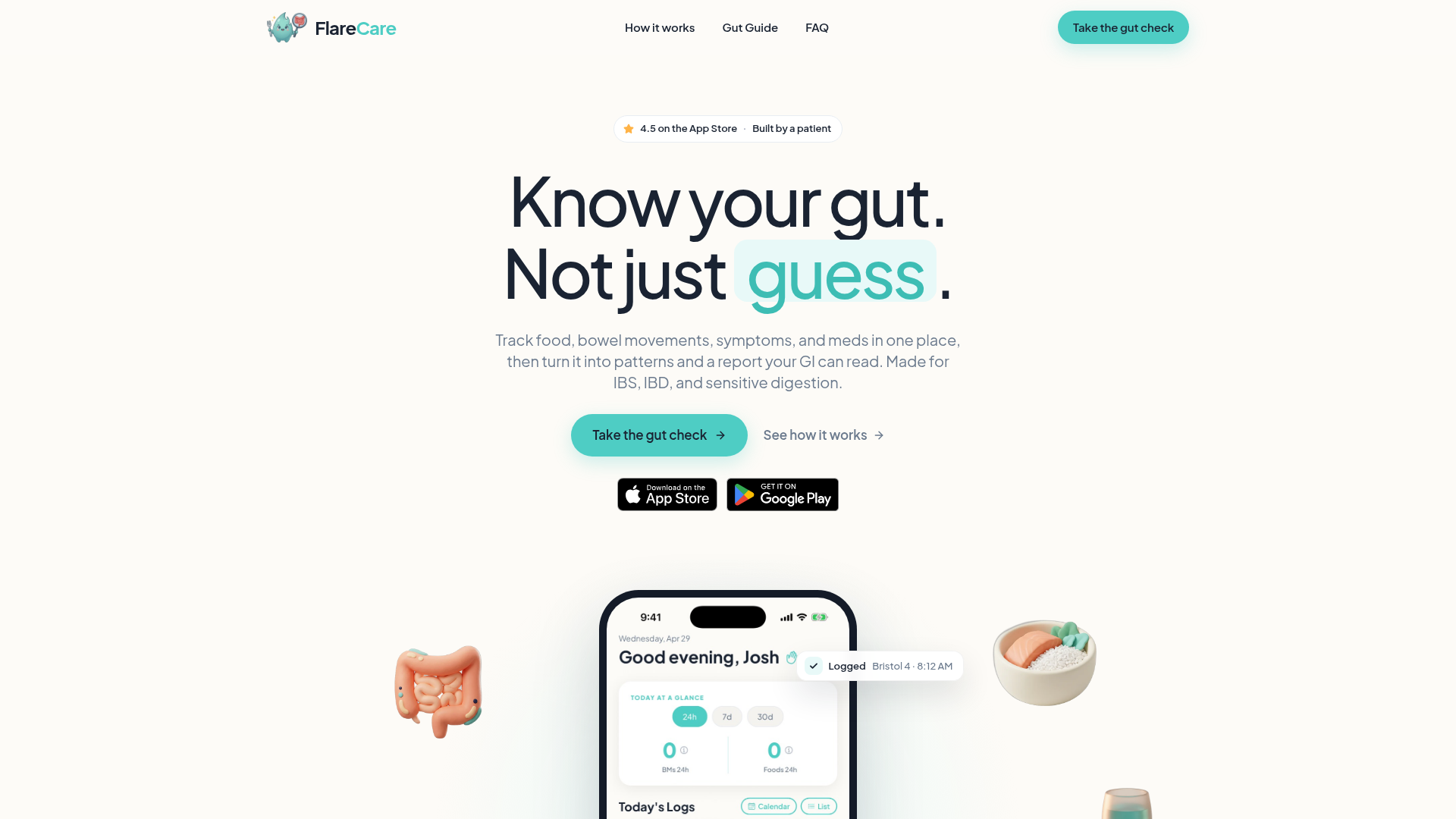 FlareCare website