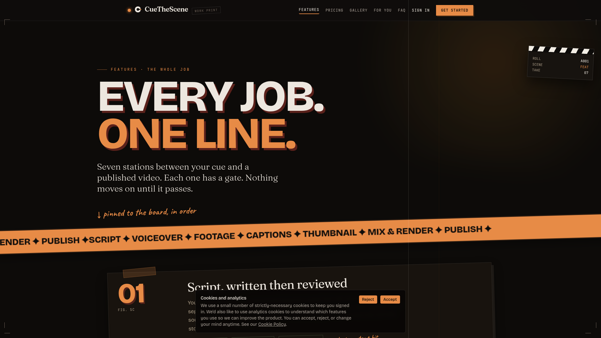 CueTheScene screenshot 2