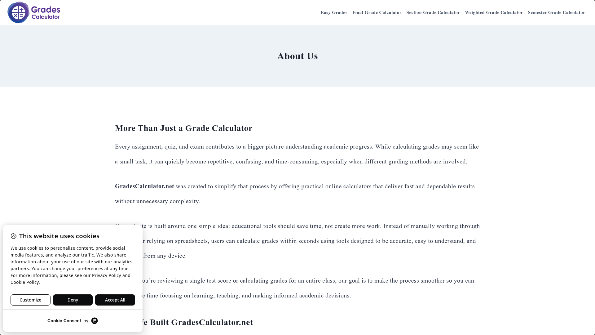 Grades Calculator screenshot 2