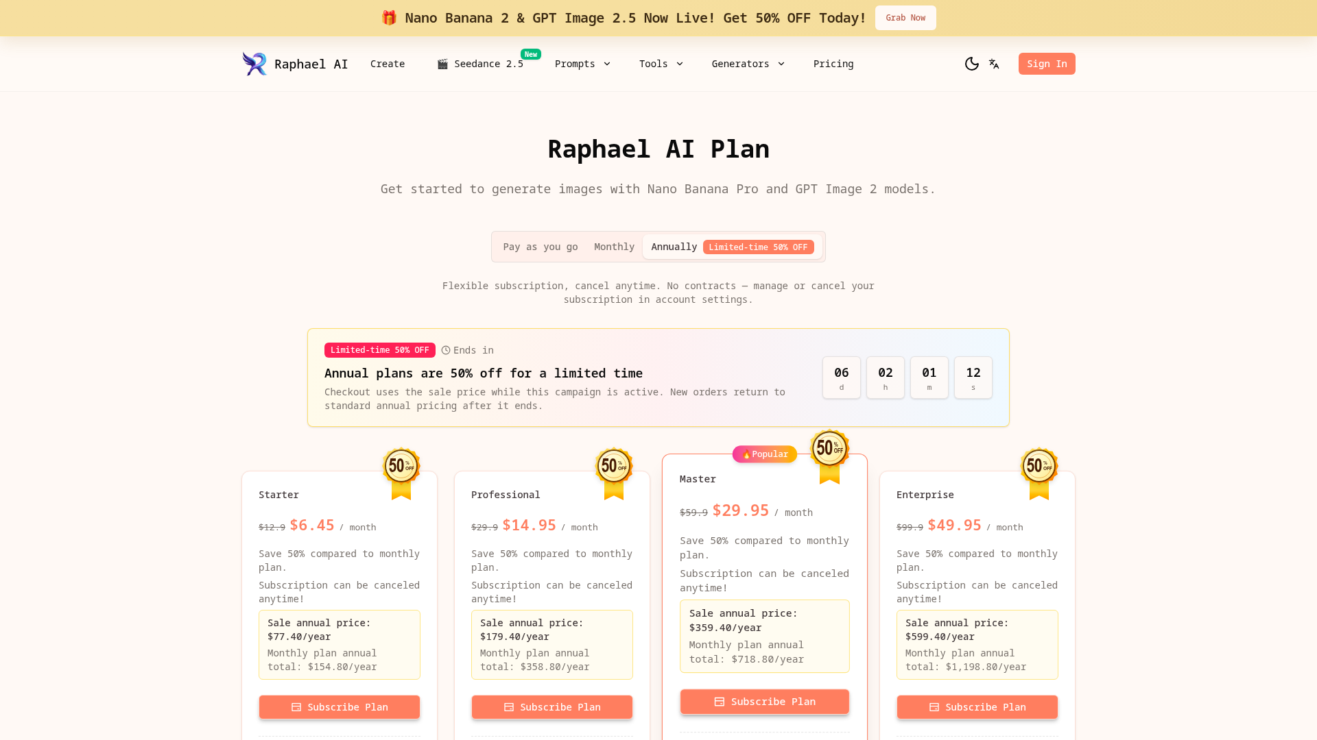 Raphael AI screenshot 2