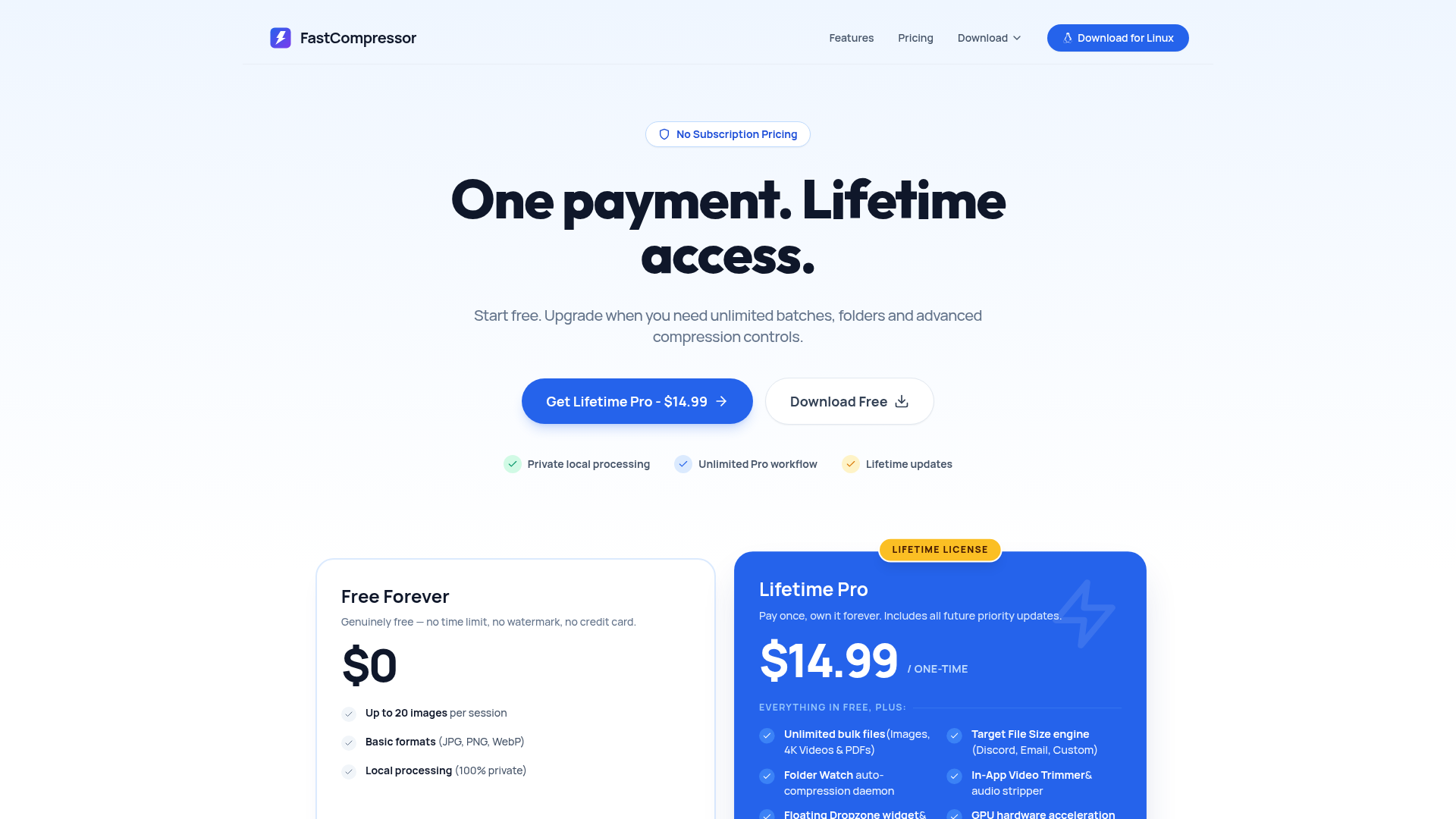 FastCompressor screenshot 3