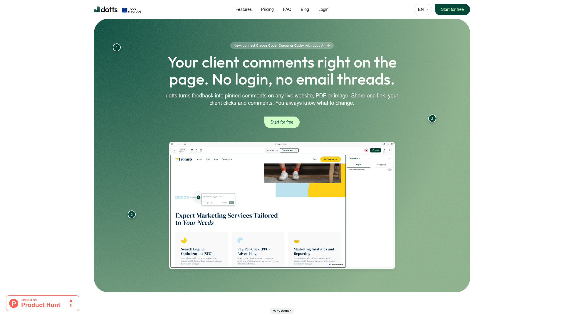 dotts website