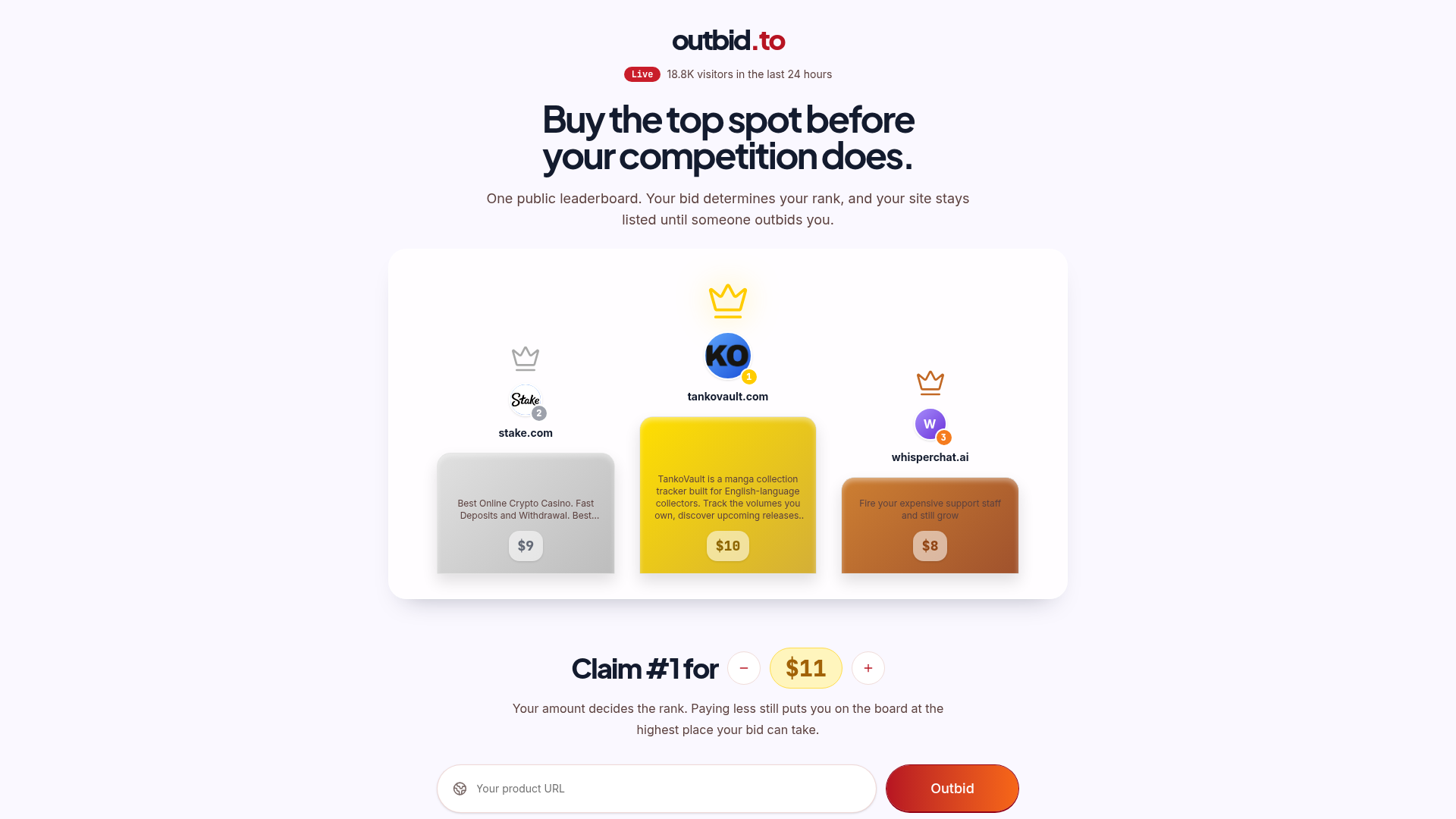 Outbid website
