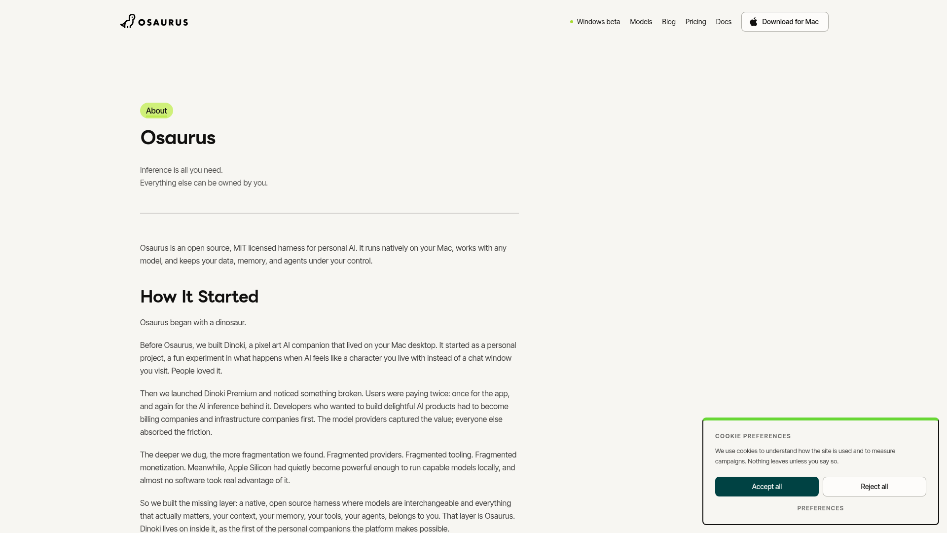 Osaurus screenshot 3