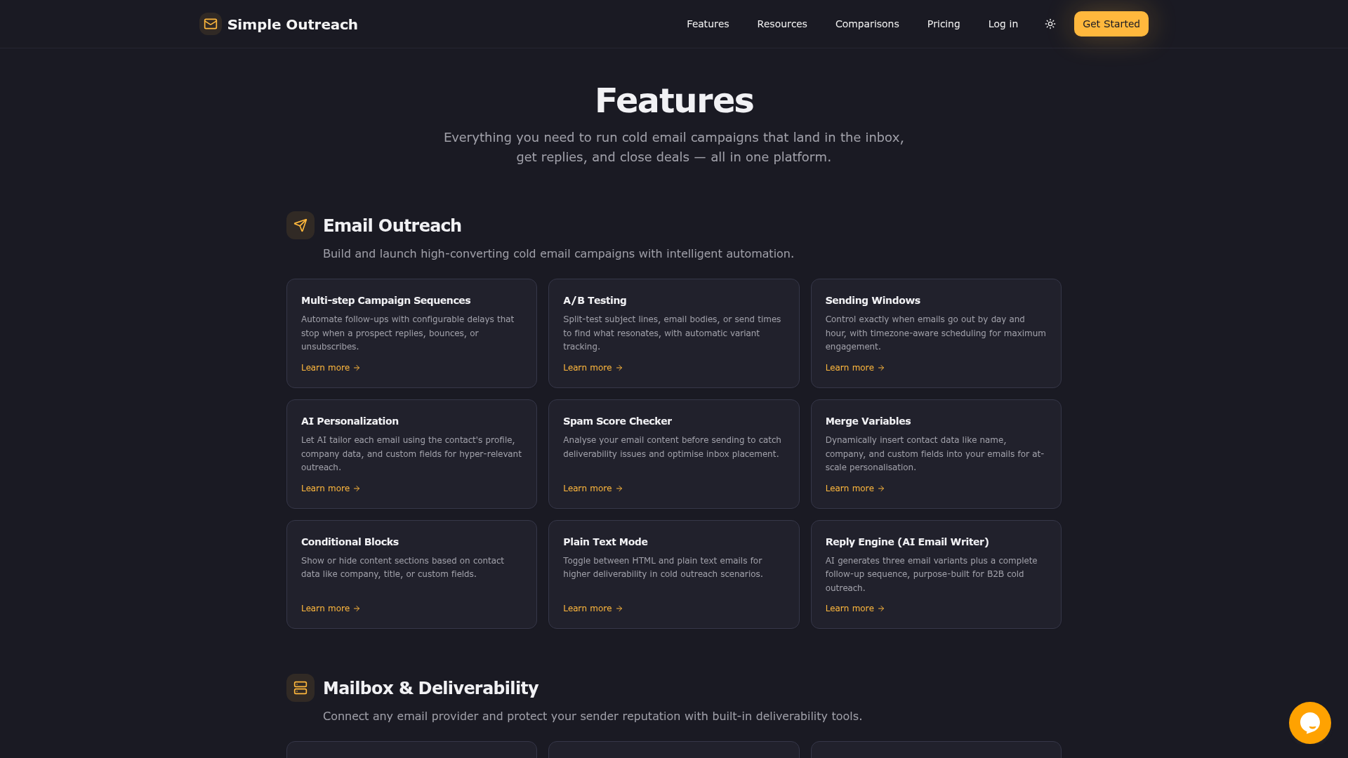 Simple Outreach screenshot 2