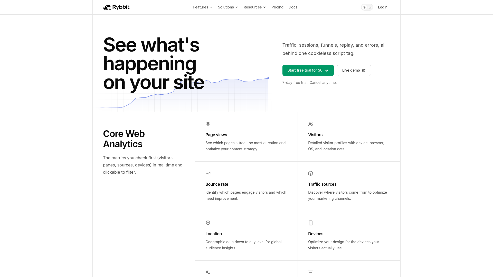 Rybbit screenshot 4