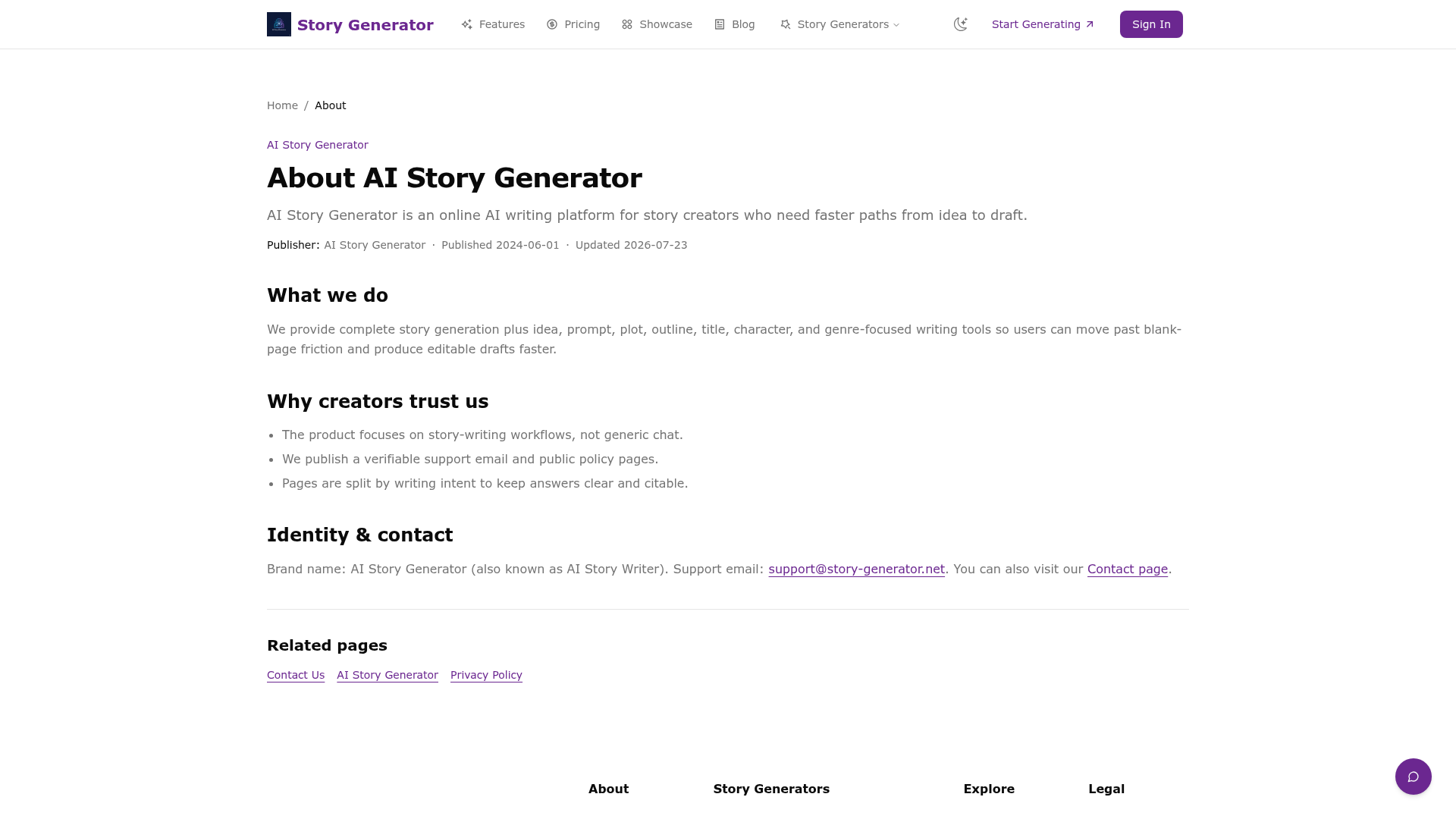Story Generator screenshot 3