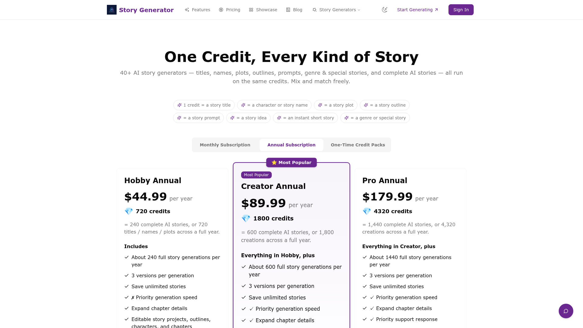 Story Generator screenshot 2