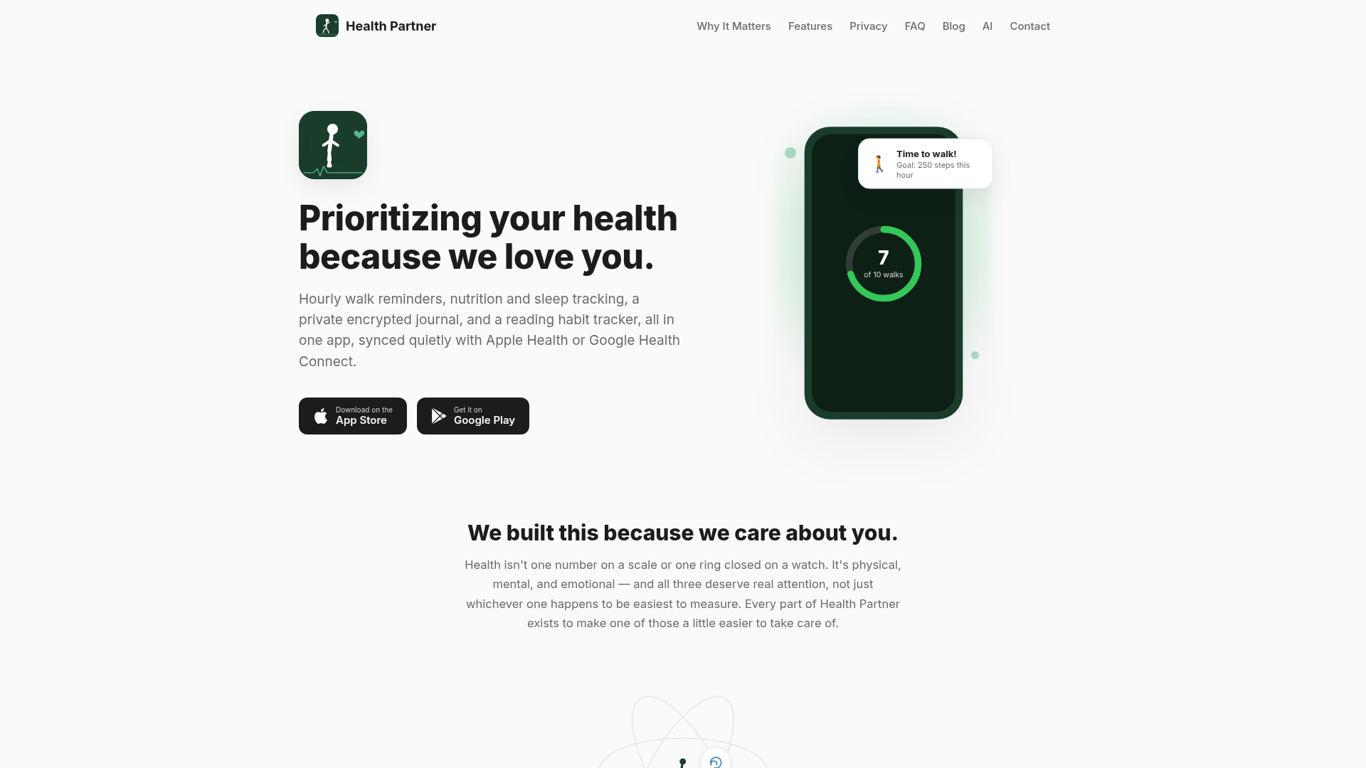 Health Partner website