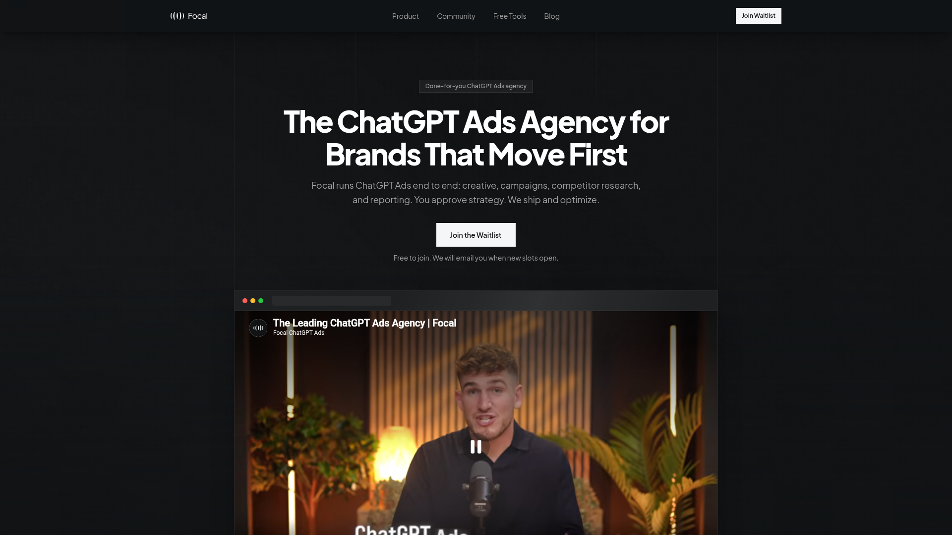 Focal website