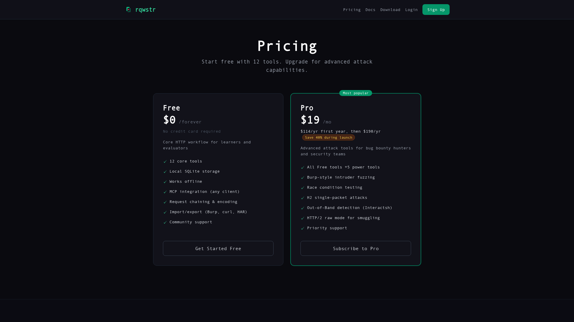 rqwstr screenshot 2