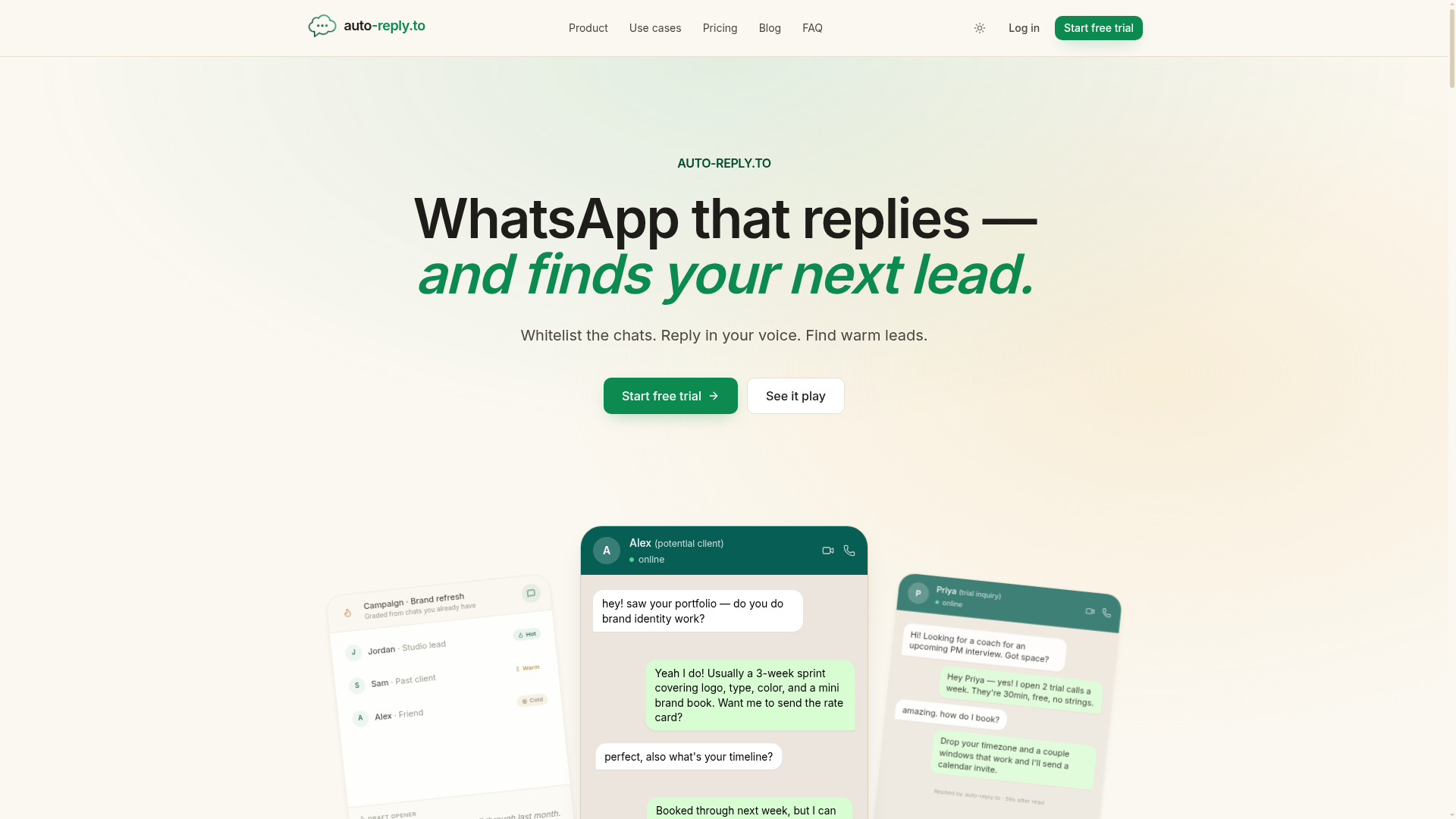 auto-reply.to website