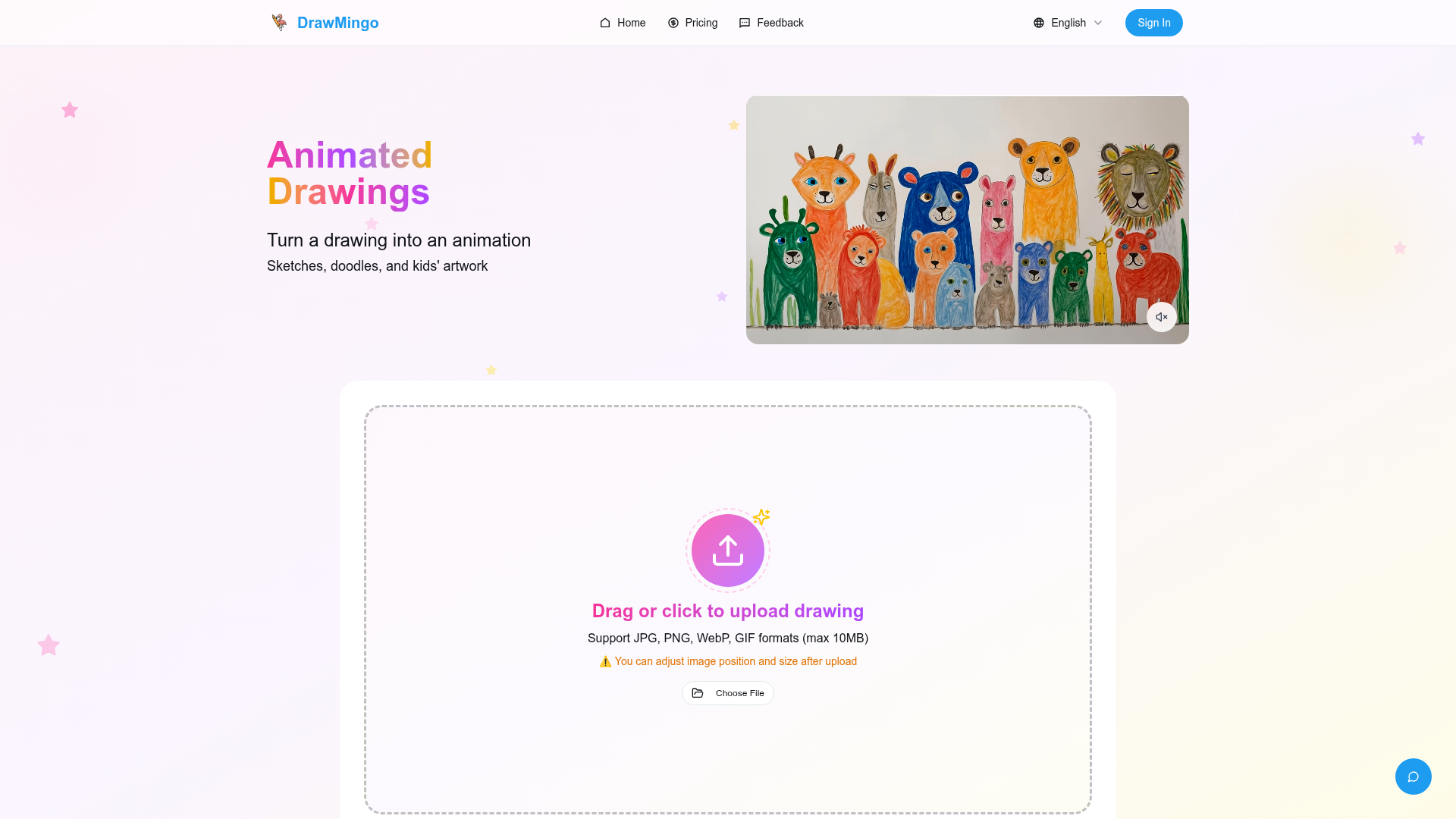 DrawMingo website