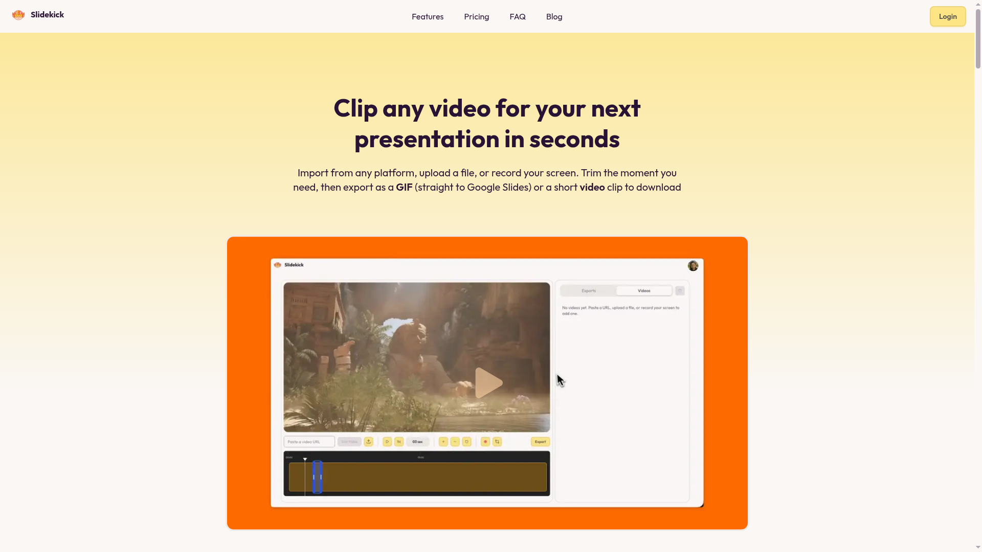 Slidekick website