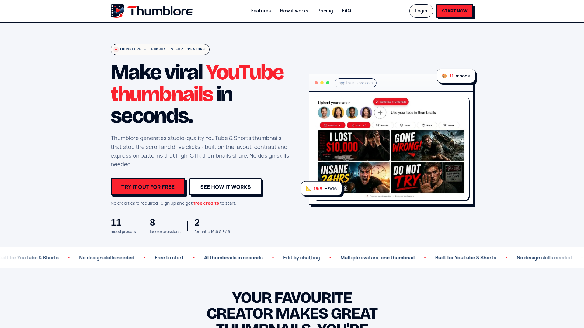 Thumblore website
