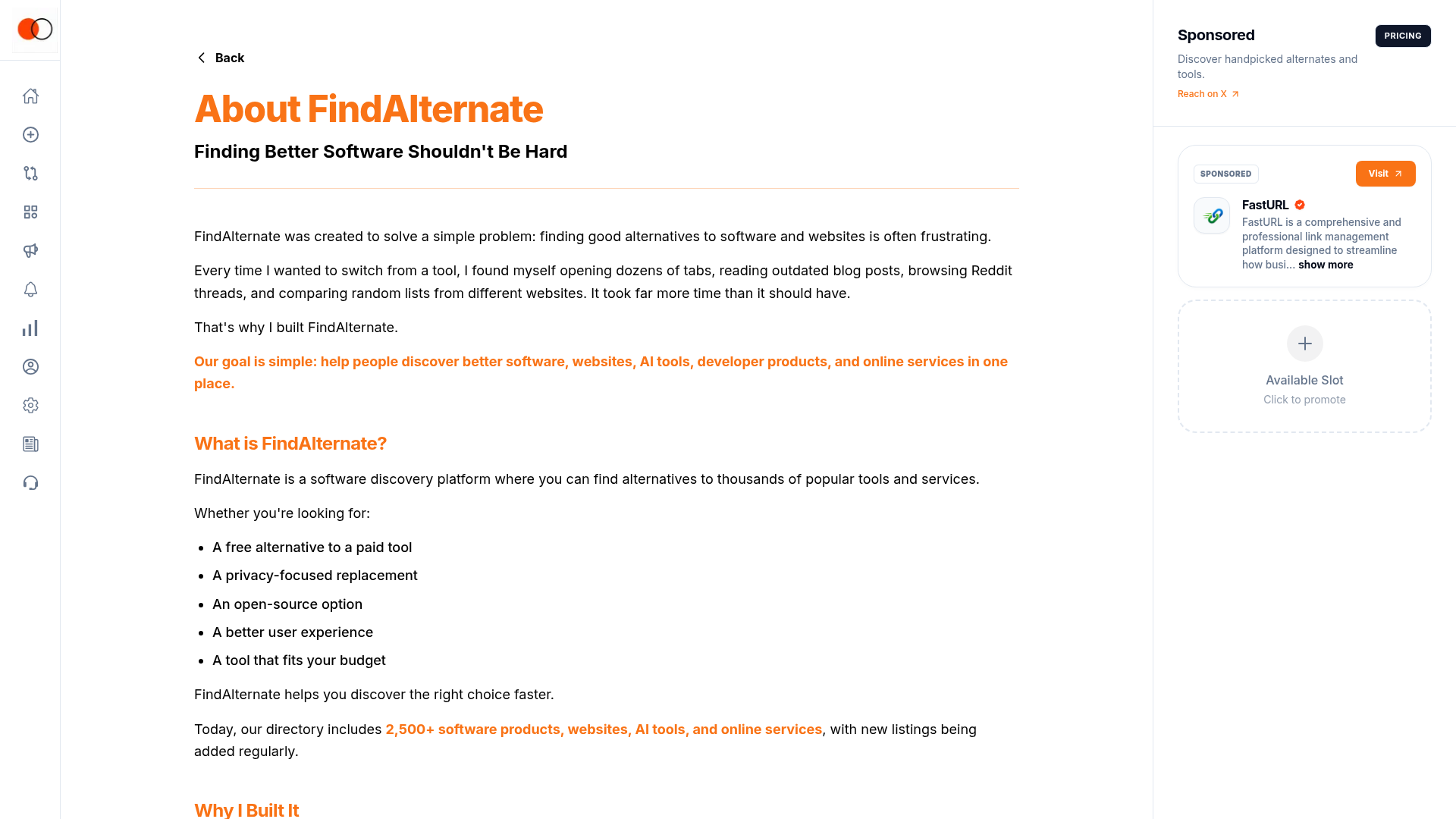 FindAlternate screenshot 3