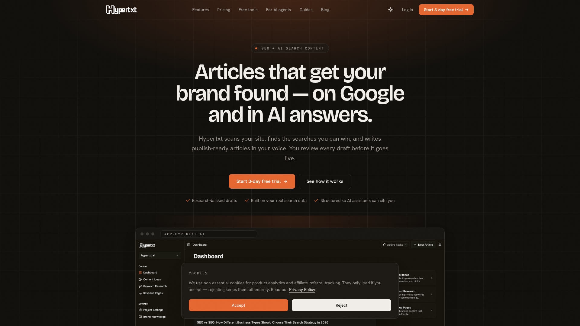 Hypertxt website