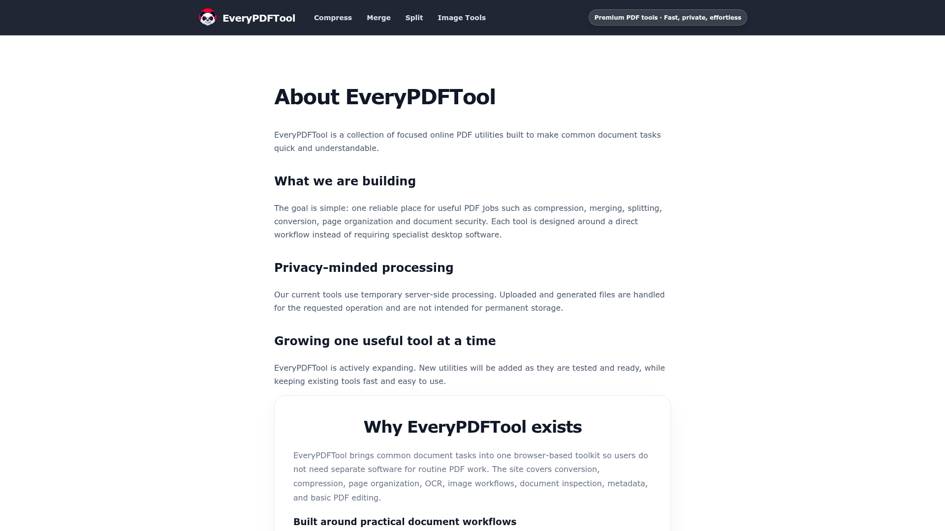 EveryPDFTool screenshot 2