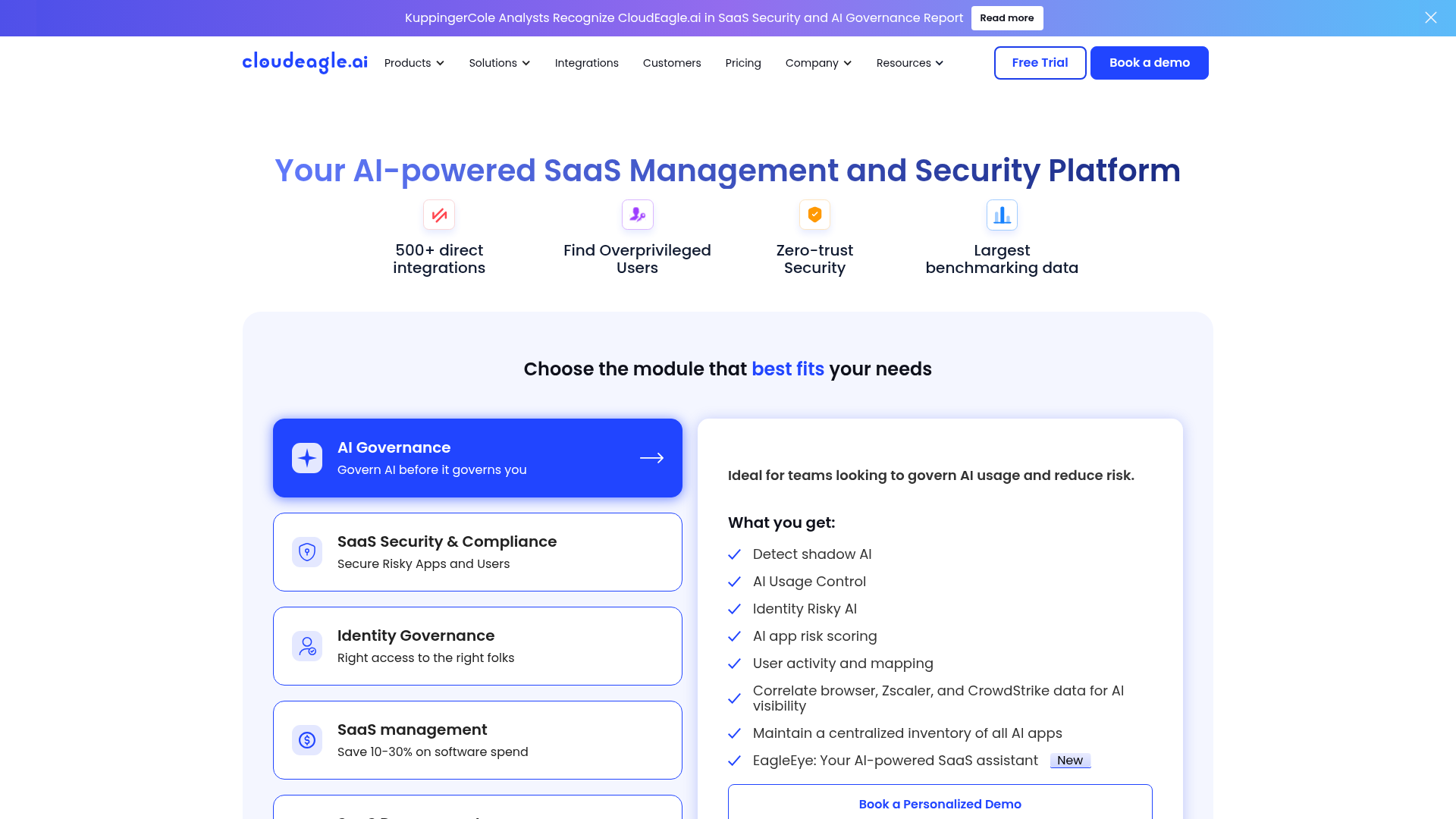 CloudEagle.ai screenshot 2