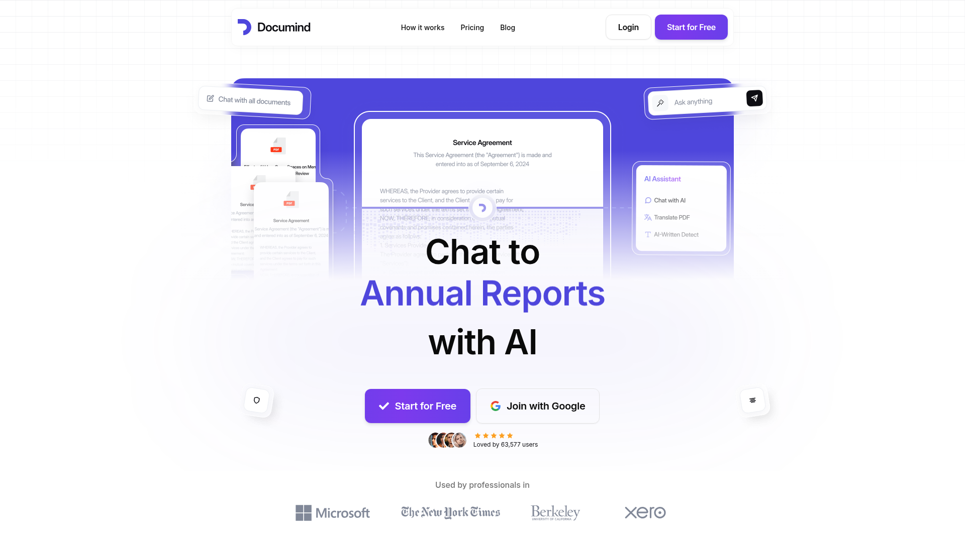 Documind website