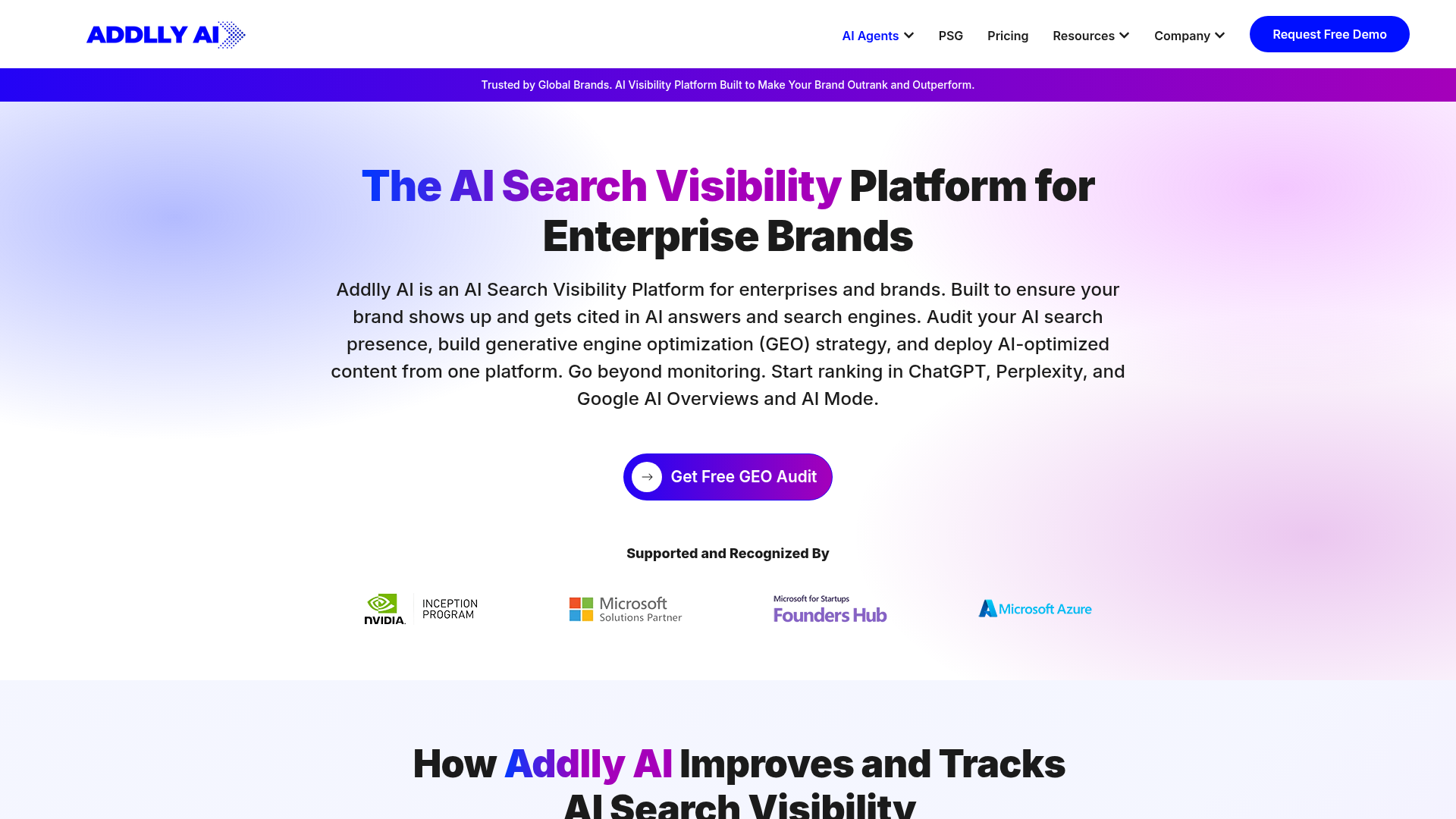 Addlly AI website