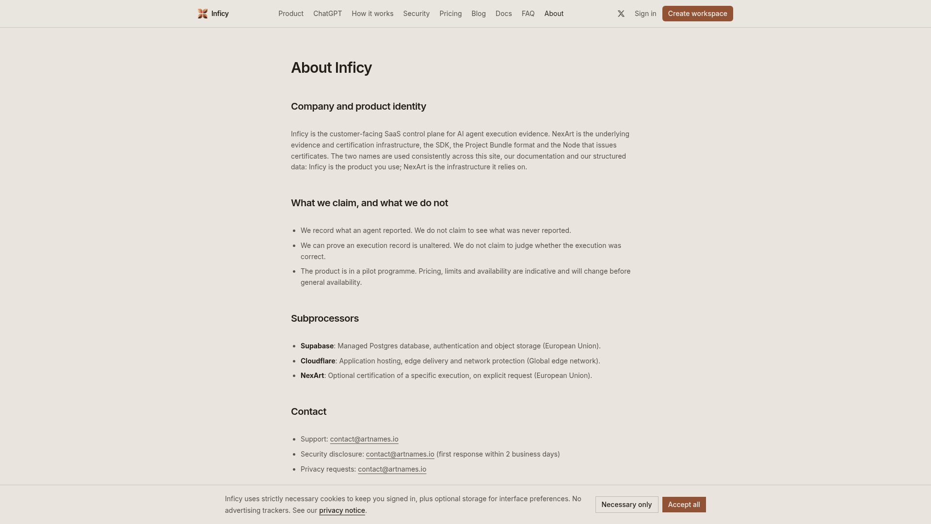 Inficy screenshot 4